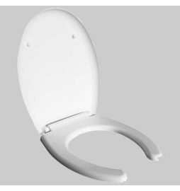 Sedile per vasi e vasi bidet disabile - Termoindurente