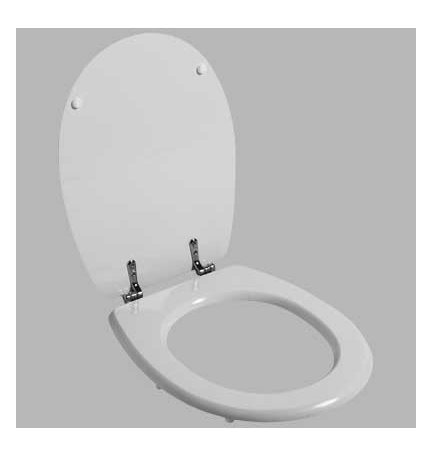 SEDILE PER VASO/BIDET SOSPESO - MDF