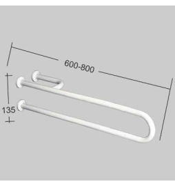 BARRA DI SOSTEGNO CON RINFORZO A DESTRA O A SINISTRA - 60 cm Sx